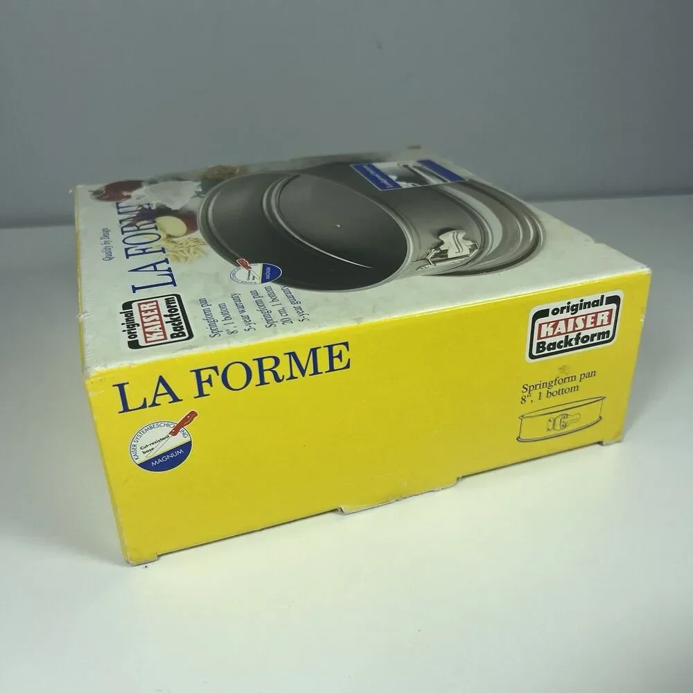 La Forme Nonstick Springform Round 8” 1 Bottom Pan Box Germany